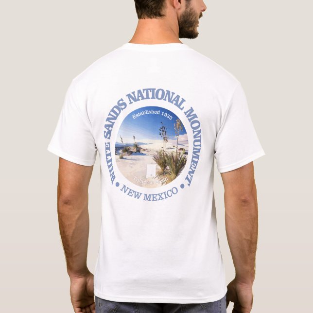 White Sands National Monument T-Shirt (Back)