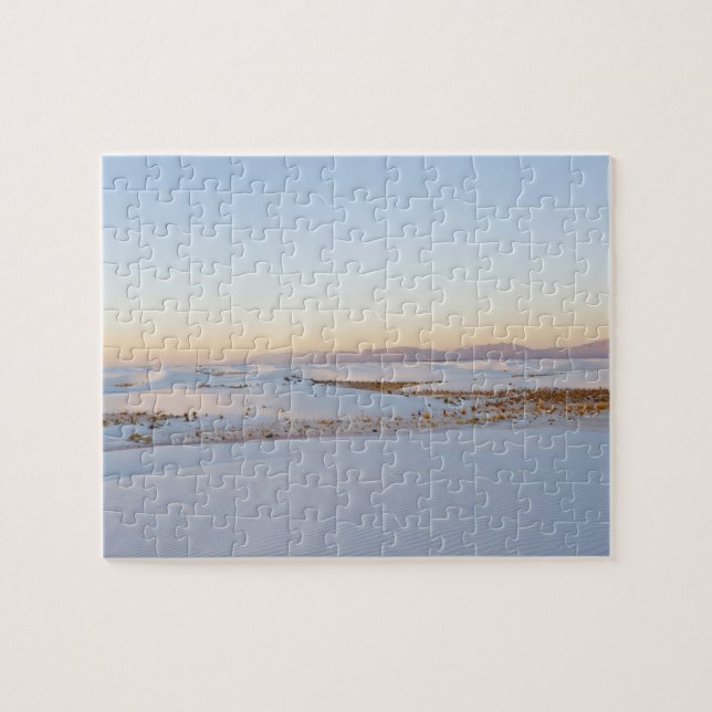 White Sands National Monument, Transverse Dunes Jigsaw Puzzle (Horizontal)