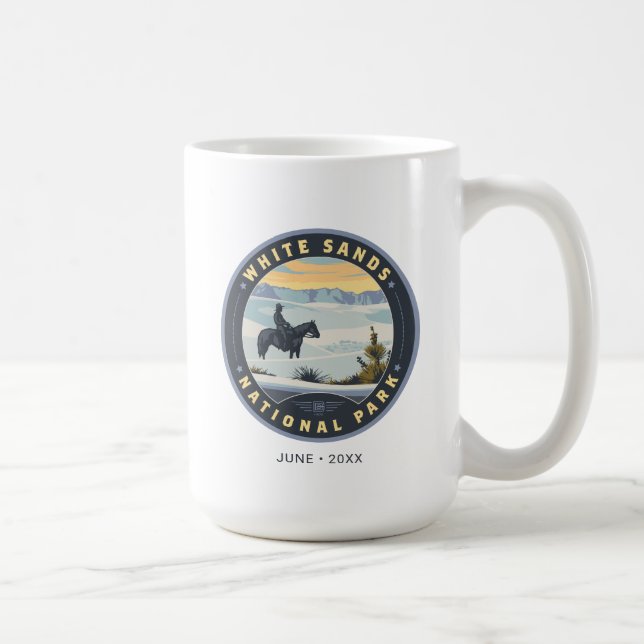 White Sands National Park Coffee Mug (Right)