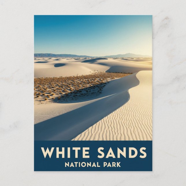 White Sands National Park New Mexico Postcard (Front)