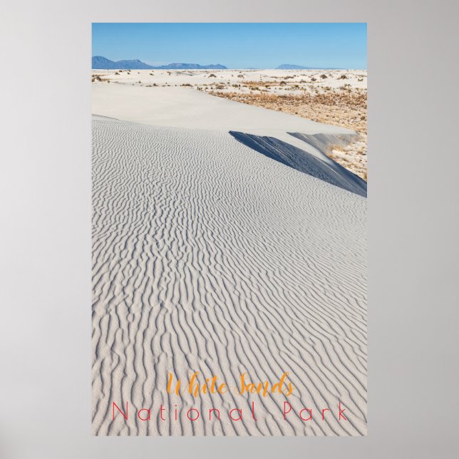 White Sands National Park Poster (Front)