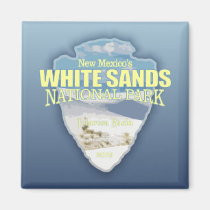 White Sands NP (arrowhead) Magnet