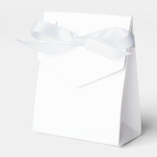 White Satin Favour Box   Elegant Gift Wrap