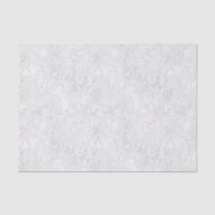 White Satin Wedding Elegance Tissue Paper