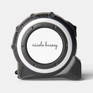 White Script Stylish Monogram Modern 1