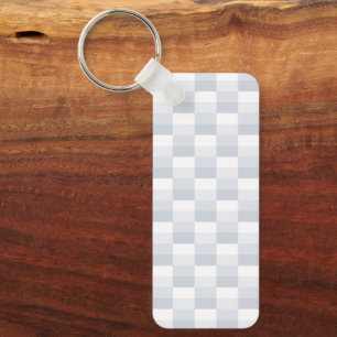 White Shades Color Blocks Keychain