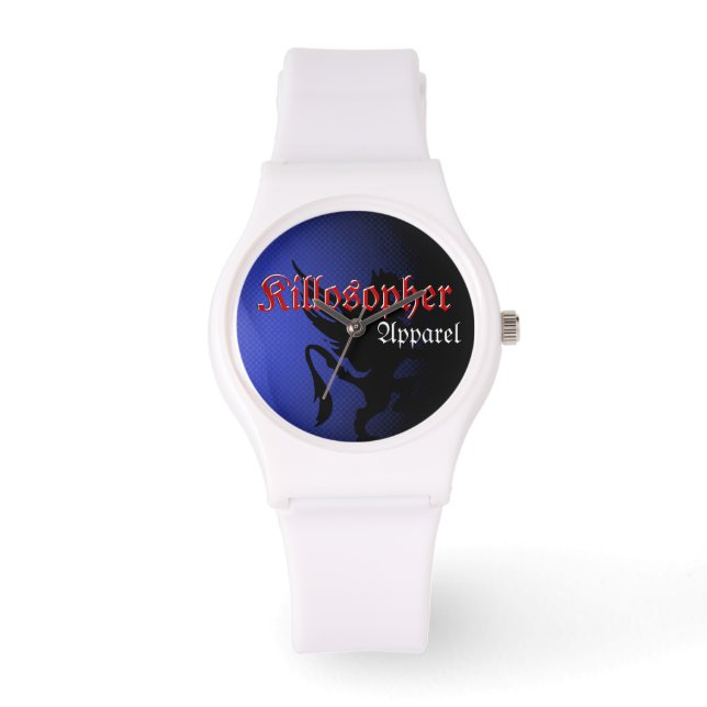 White Shadow Killosopher Apparel Watch (Front)