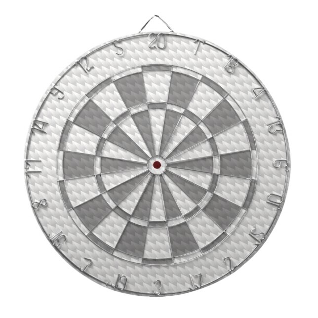 White sharp points dartboard (Front)