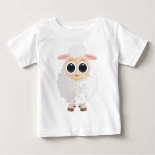 White Sheep Baby T-Shirt