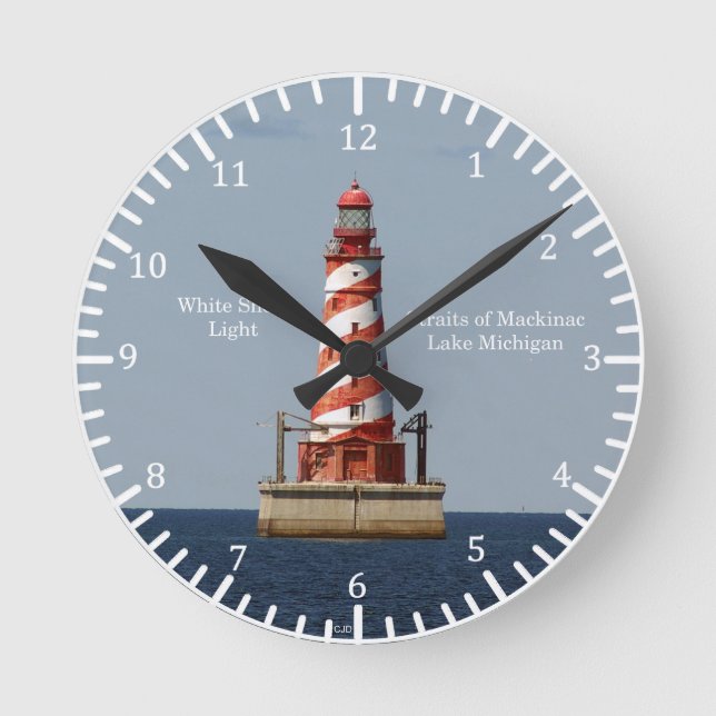 White Shoal Lighthouse Clock (Front)