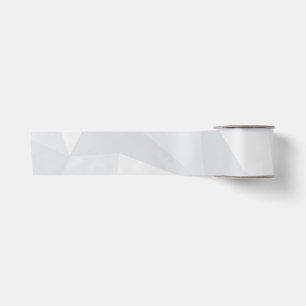 White, simple, modern, urban, cool, trendy pattern satin ribbon