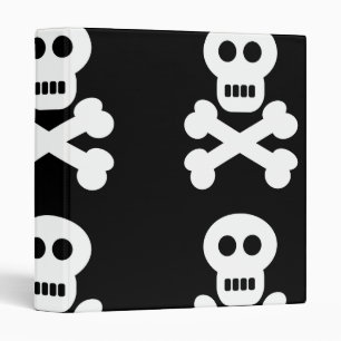 White Skulls Binder