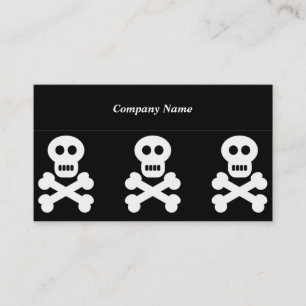 White Skulls, Company Name Business Card