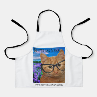 white small kids apron better ask nana