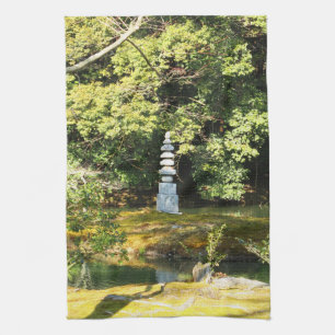 White Snake Pagoda / Hakuja No Tsuka Kitchen Towel