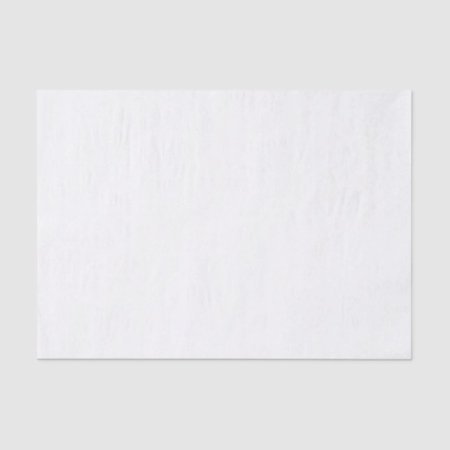 White Solid Colour Tissue Paper (Front)