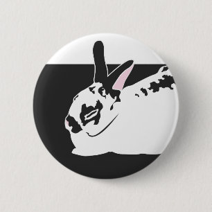 WHITE SPACE 2 INCH ROUND BUTTON