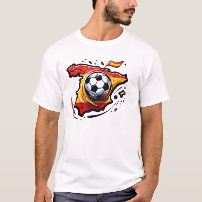 White Spain T-shirt. 03 T-Shirt (Front)