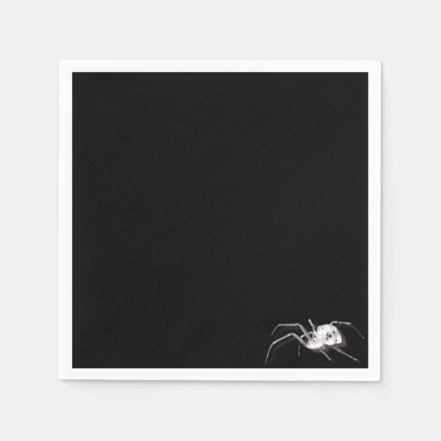 White Spider Napkin (Front)