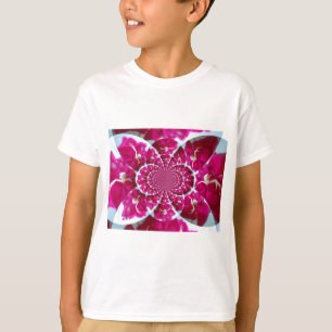 White Spider on a Beautiful Red Rose T-Shirt