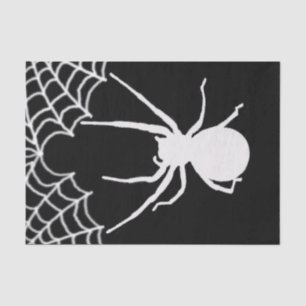 White Spider Tissue Paper