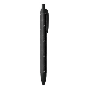 White Spiders Spiderweb Black Halloween Pattern Ink Pen