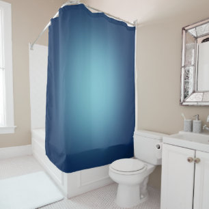 White spotlight on blue