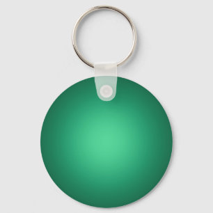 White spotlight on green keychain