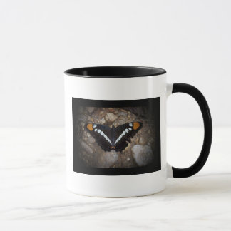 White Spotted Butterfly Mug