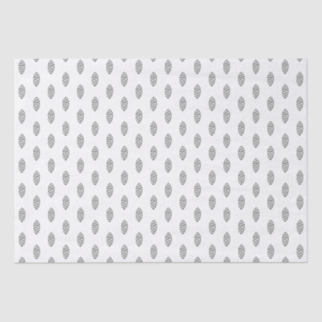 White Spruce Cone tissue paper (Front)