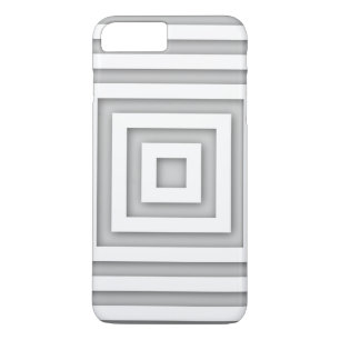 White Square Geometric Case-Mate iPhone Case