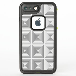 White Square Geometric
