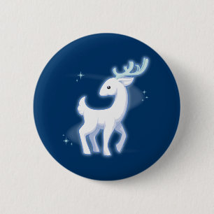 White Stag 2 Inch Round Button