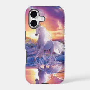 White Stallion iPhone 5G Case