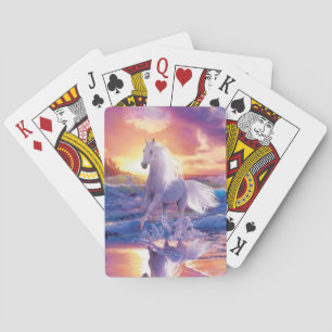 White Stallion Playing Cards