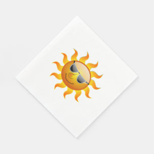 White Standard Luncheon Napkin/Sun Napkin