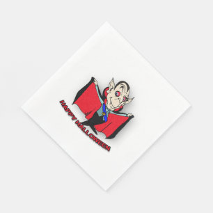 White Standard Luncheon Napkin/Vampire Napkin