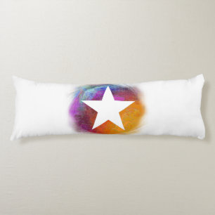 White Star Body Pillow
