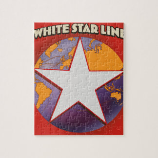 White Star line Cruise ship commercial. Jigsaw Puz Puzzle