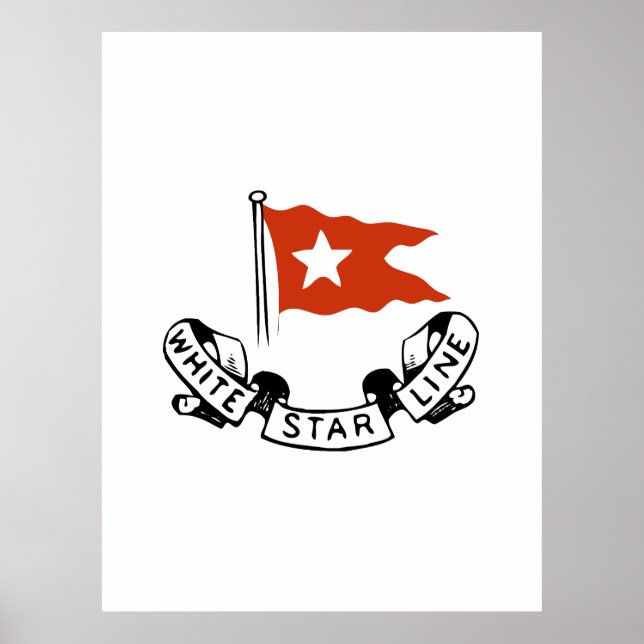 White Star Line Logo Poster (Front)