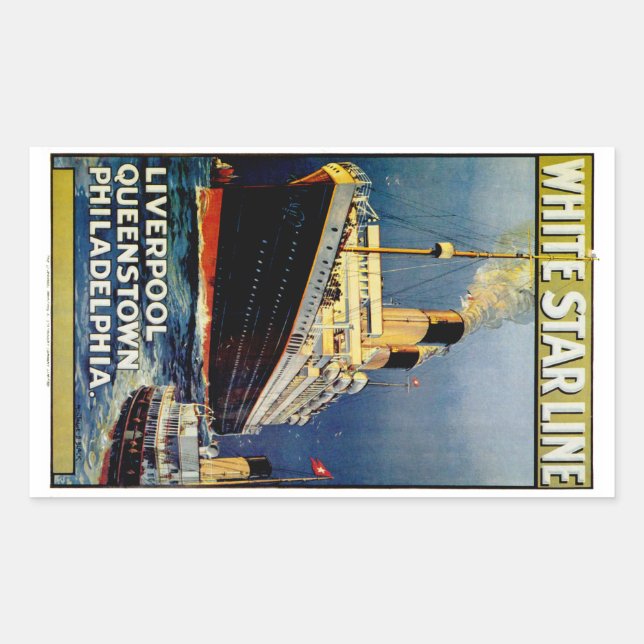 White Star Line Sticker (Front)