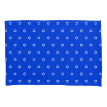 White Star of David Royal Blue