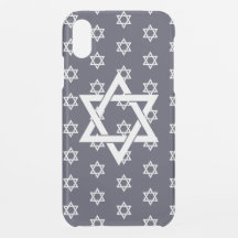 white Star of David Seamless