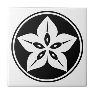 White Starfruit Mon Tile