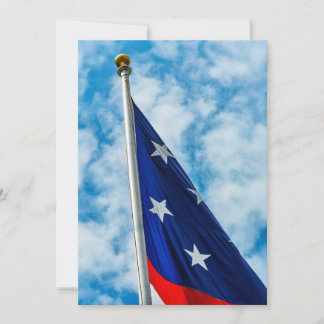 White Stars Invitation