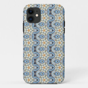 white stars on blue case