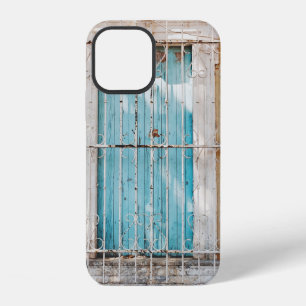 White steel window grill iPhone 12 case