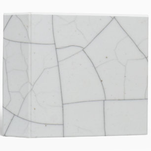 White stone cracks binder