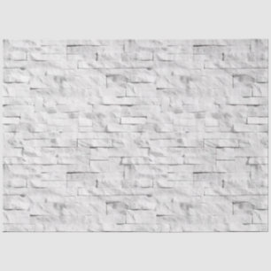 White Stone Textures Design 1 Tissue Paper