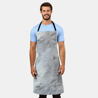 White Stone Textures Design Series 2 Apron